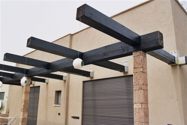 פרגולות , פרגולות עץ, א.צ ג'רבי